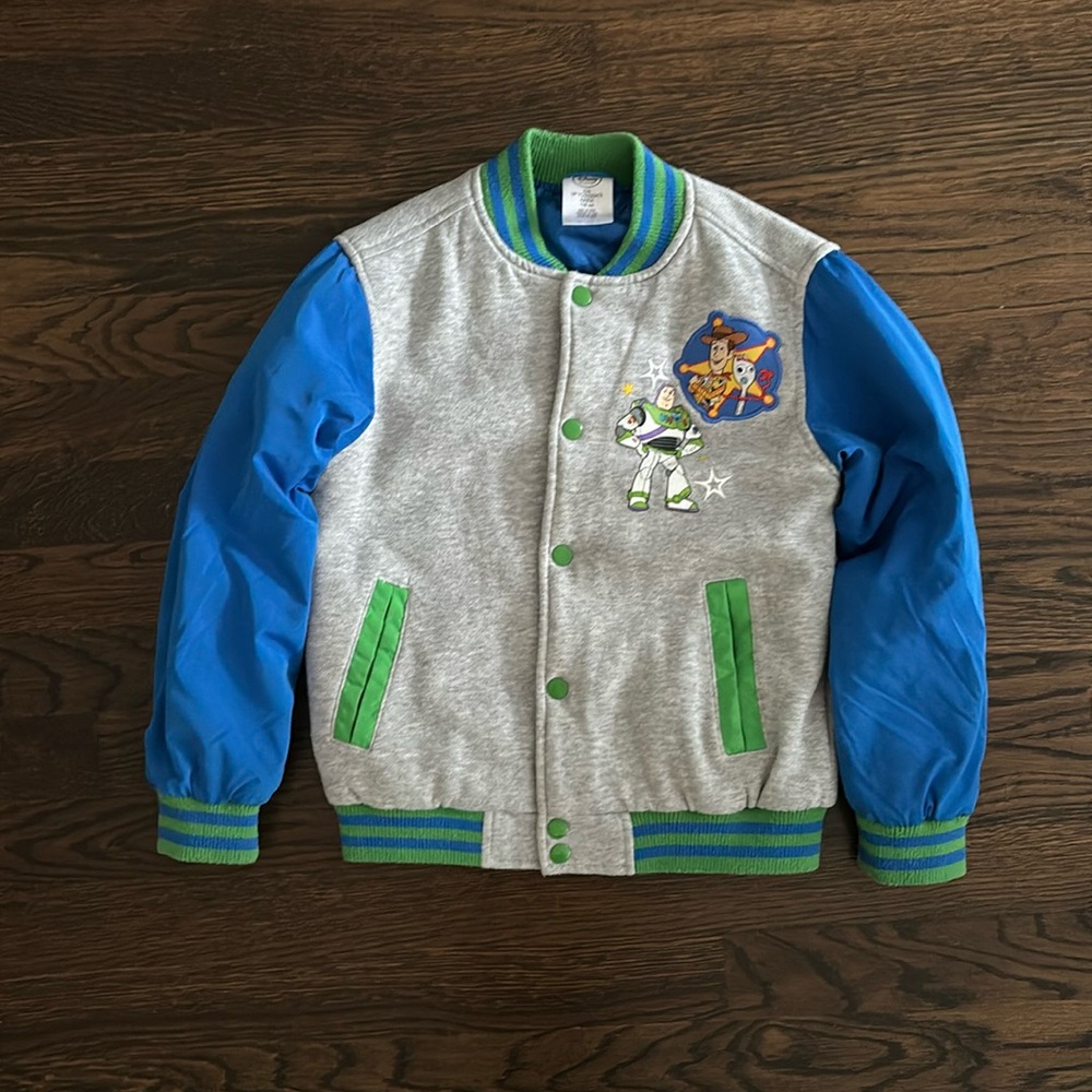 Disney Boys Toy Story Varsity Jacket , size 5/6